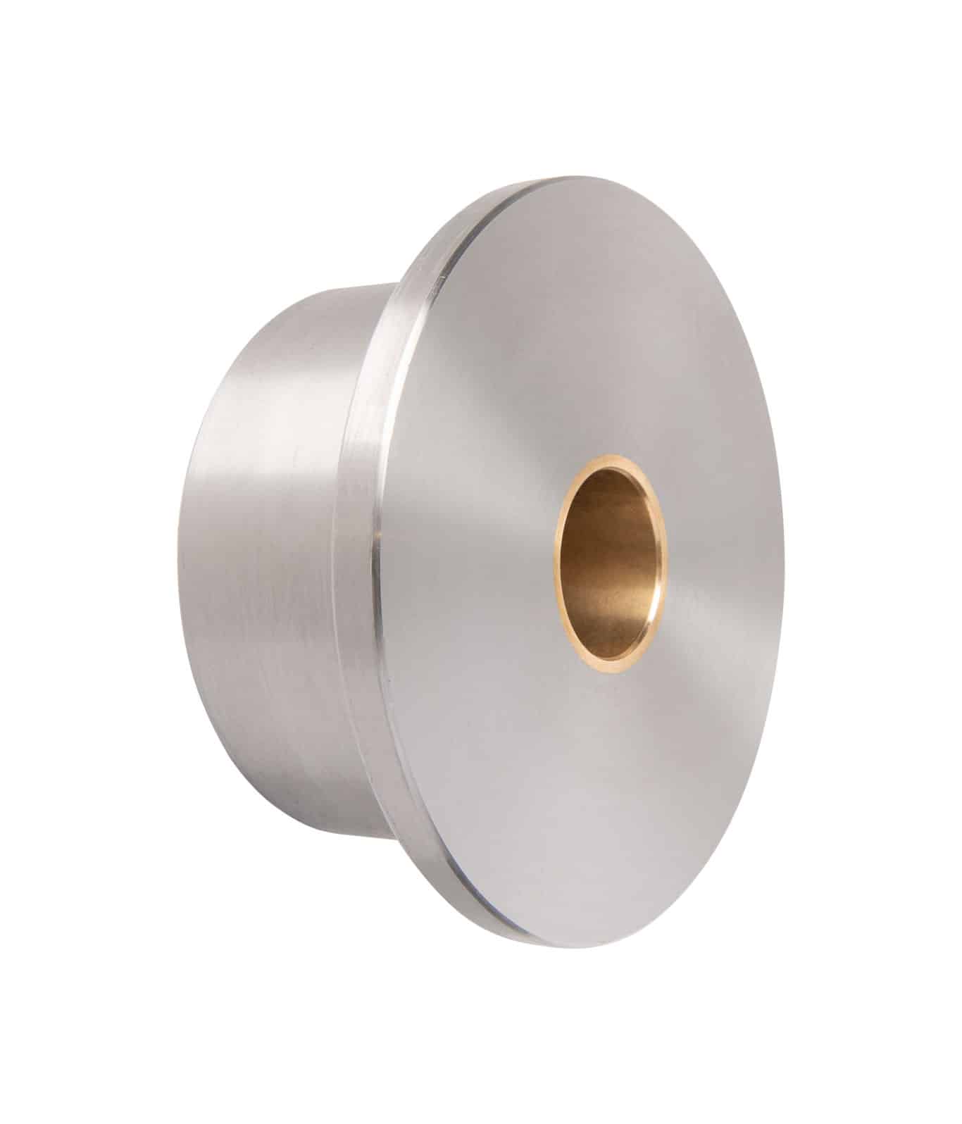 R-3317 single flanged machined industrial steel wheel