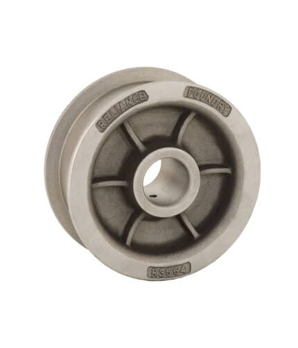 R-3564 industrial steel wheel double flanged