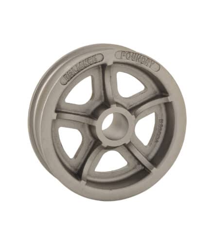 R-3688-A double flanged industrial steel wheel