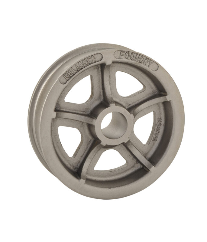 R-3688-A double flanged industrial steel wheel