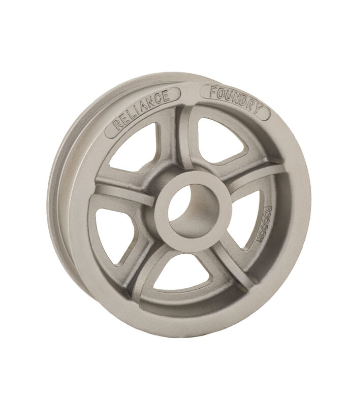 R-3688-H double flanged steel industrial wheel