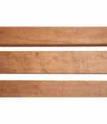 A close-up shot of the wood slats of the R-5526-BL St. Louis showing the wood grain detail