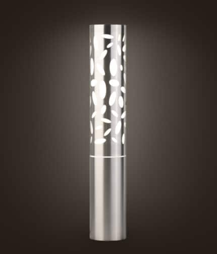 R-6301 Austin Light Bollard illuminated in a dark space