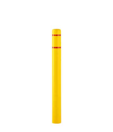 Yellow R-7100 plastic bollard cover