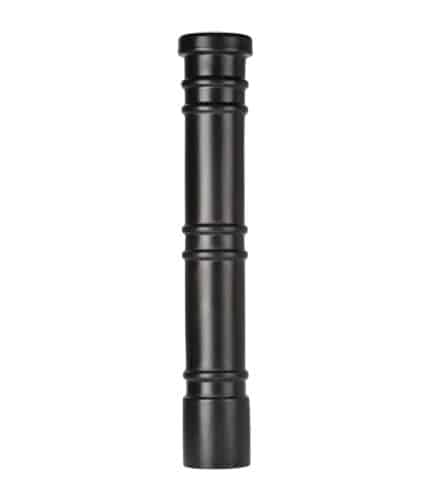 Black R-7171 decorative plastic bollard cover
