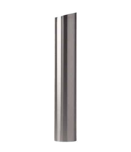 R-7302-EX stainless steel bollard cover with slanted top