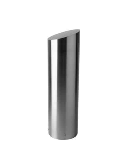 R-7314 stainless steel slant-top bollard cover