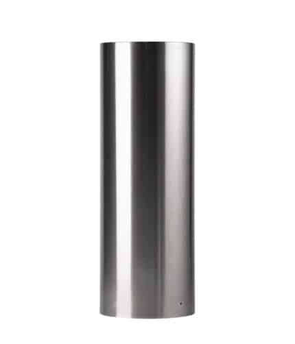 R-7319 flat top stainless steel bollard cover