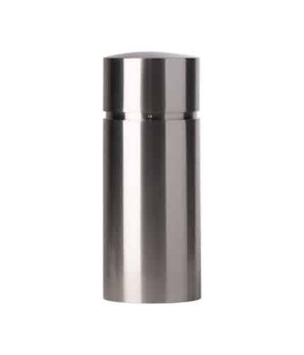R-7341 stainless steel bollard cover with rounded top