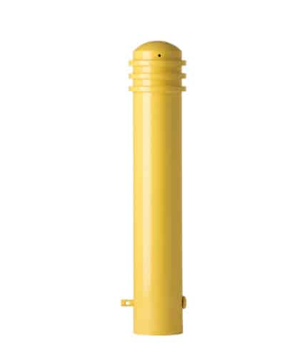 Yellow R-7576 decorative bollard