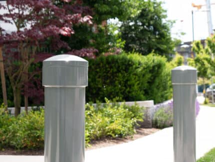 R-7842 steel decoriative bollard cover