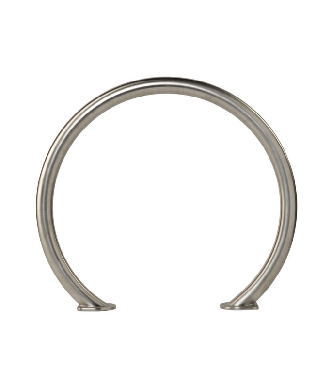 R-8224 stainless steel ring bike rack