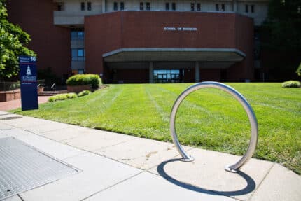 R-8224 stainless steel ring bike rack