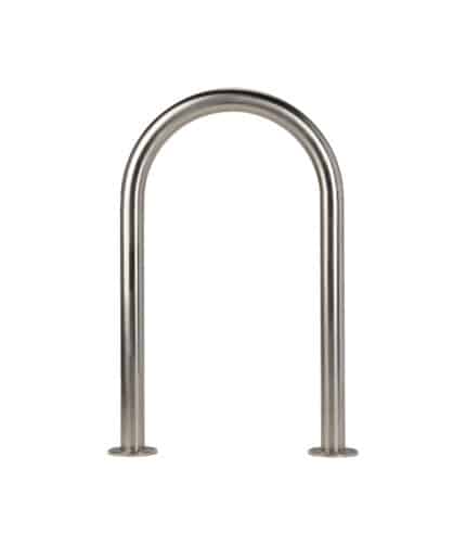 R-8238-SS stainless steel U bike rack