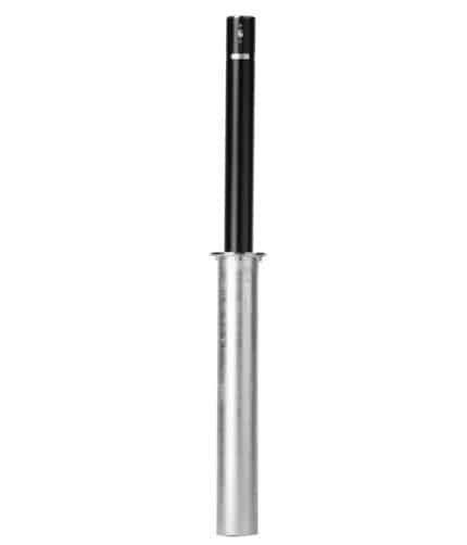R-8472-RA steel retractable bollards