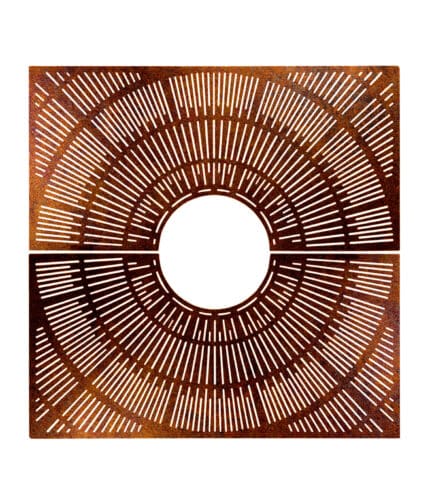 R-8707 Metropolitan tree grate measuring 60 x 60 inches