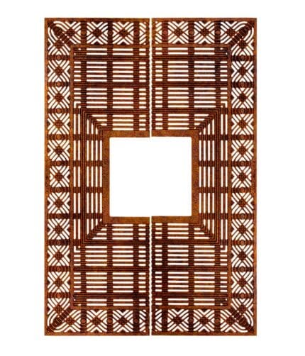 R-8850 Riverwalk tree grate measuring 48 x 72 inches