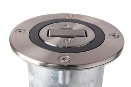 R-9471 single locking retractable bollard