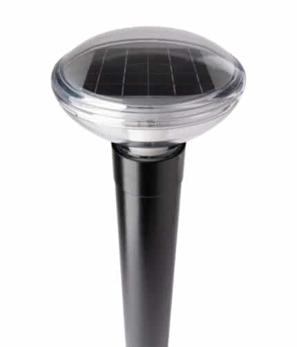 R-9821 solar bollard high angle.