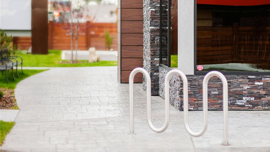 An image of the Reliance Foundry 8441 bike rack