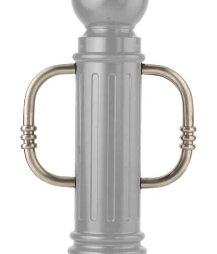 stainless steel bike parking arms for bollards