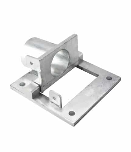 galvanized steel collapsible bollard mounting