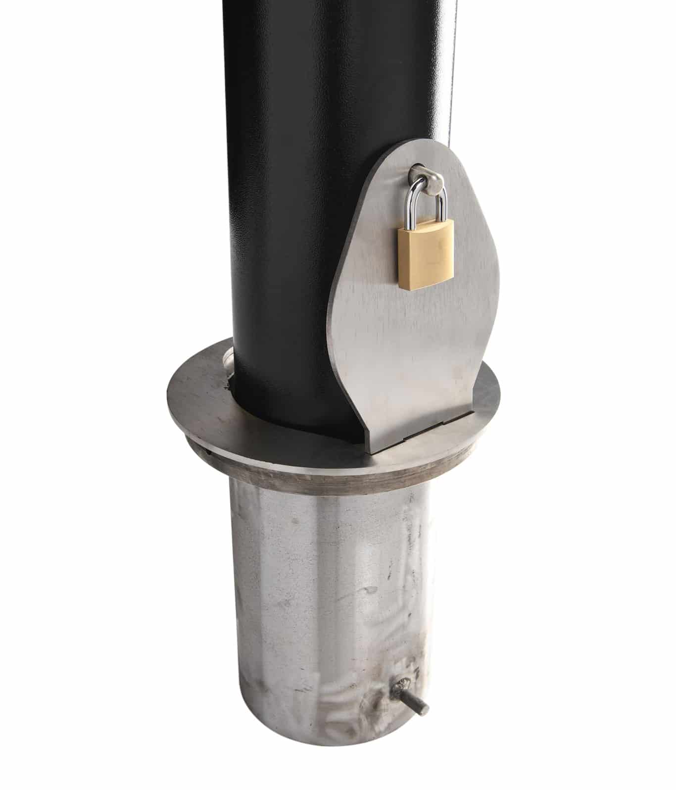 removable bollard mounting